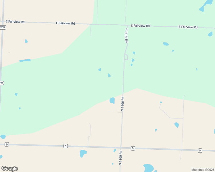 map of restaurants, bars, coffee shops, grocery stores, and more near 8720 South 1100 Road in Richards