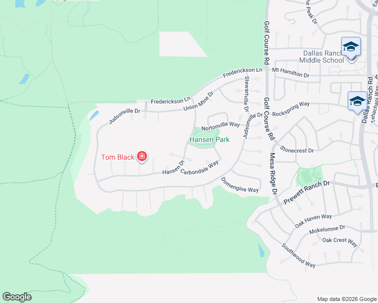 map of restaurants, bars, coffee shops, grocery stores, and more near 5121 Hansen Drive in Antioch