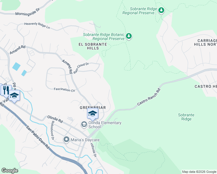 map of restaurants, bars, coffee shops, grocery stores, and more near 859 Maison Way in Richmond