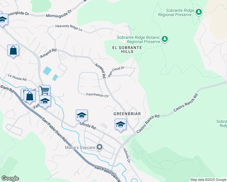 map of restaurants, bars, coffee shops, grocery stores, and more near 705 Devils Drop Court in Richmond