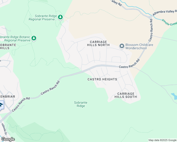 map of restaurants, bars, coffee shops, grocery stores, and more near 5599 Deer Run Drive in El Sobrante