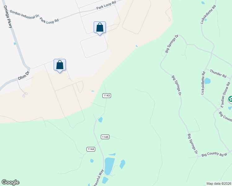 map of restaurants, bars, coffee shops, grocery stores, and more near 1265 Peaceful Way in Shepherdsville