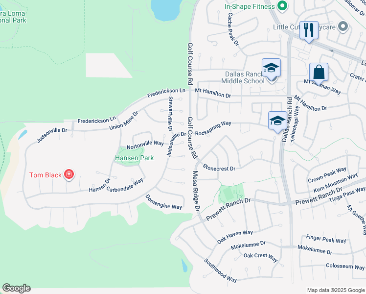 map of restaurants, bars, coffee shops, grocery stores, and more near 5003 Nortonville Court in Antioch