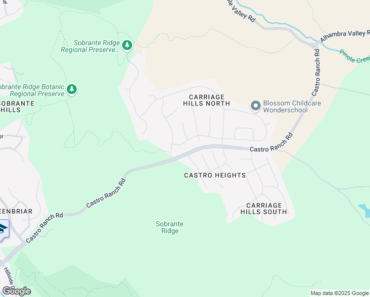 map of restaurants, bars, coffee shops, grocery stores, and more near 5599 Deer Run Drive in El Sobrante