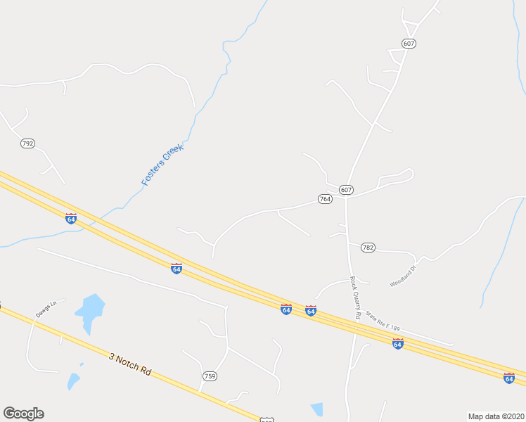 map of restaurants, bars, coffee shops, grocery stores, and more near 253 Will Johnson Road in Louisa