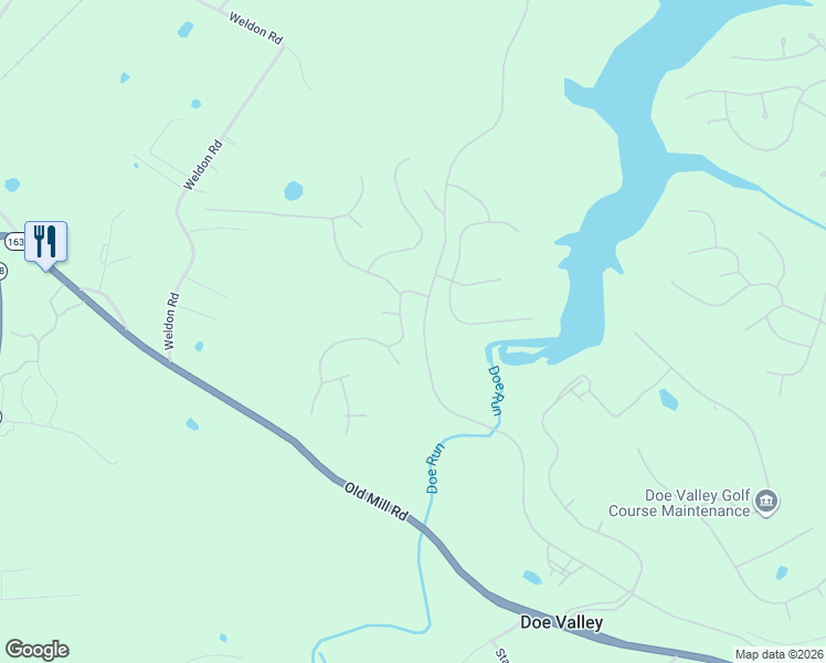 map of restaurants, bars, coffee shops, grocery stores, and more near 353 Catbird Road in Brandenburg