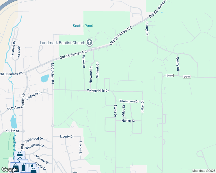 map of restaurants, bars, coffee shops, grocery stores, and more near 10986 Heagler Circle in Rolla
