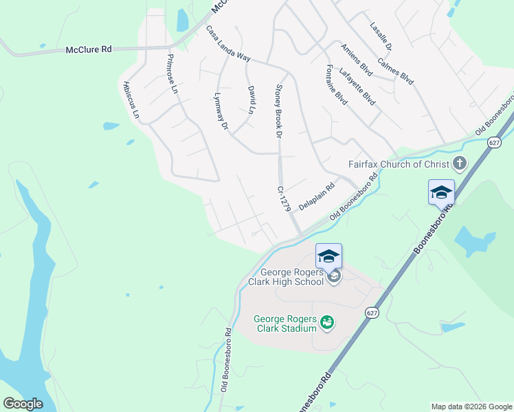 map of restaurants, bars, coffee shops, grocery stores, and more near 114 Heather Lane in Winchester