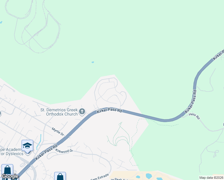 map of restaurants, bars, coffee shops, grocery stores, and more near 5217 Clearbrook Drive in Concord