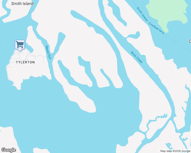 map of restaurants, bars, coffee shops, grocery stores, and more near in Smith Island