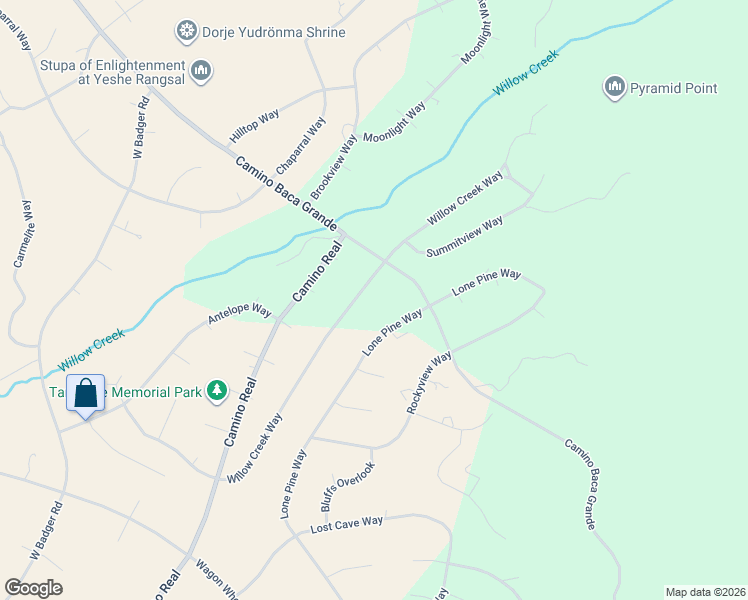 map of restaurants, bars, coffee shops, grocery stores, and more near 1656 Willow Creek Way in Crestone