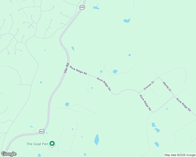 map of restaurants, bars, coffee shops, grocery stores, and more near 123 Rock Ridge Road in Brandenburg