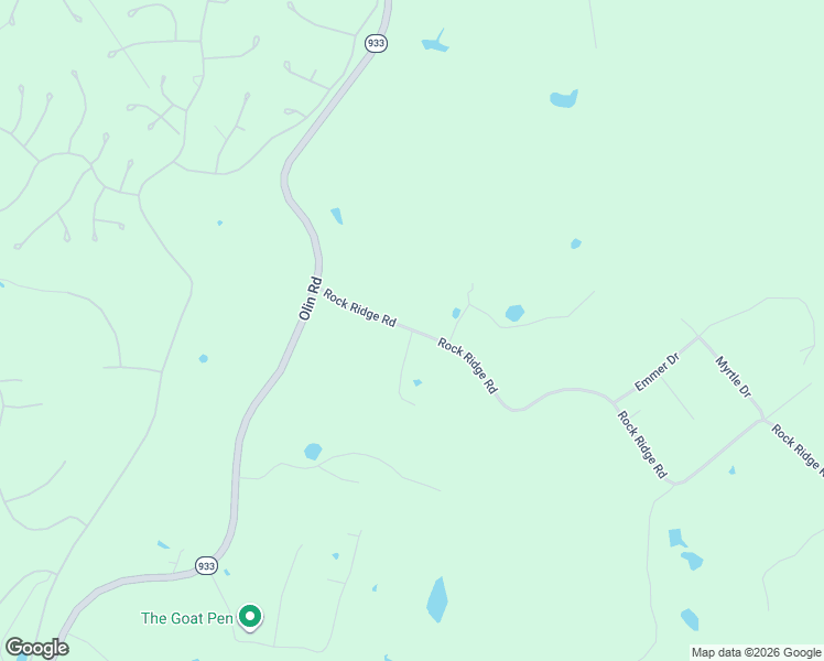 map of restaurants, bars, coffee shops, grocery stores, and more near 1809 Rock Ridge Road in Brandenburg