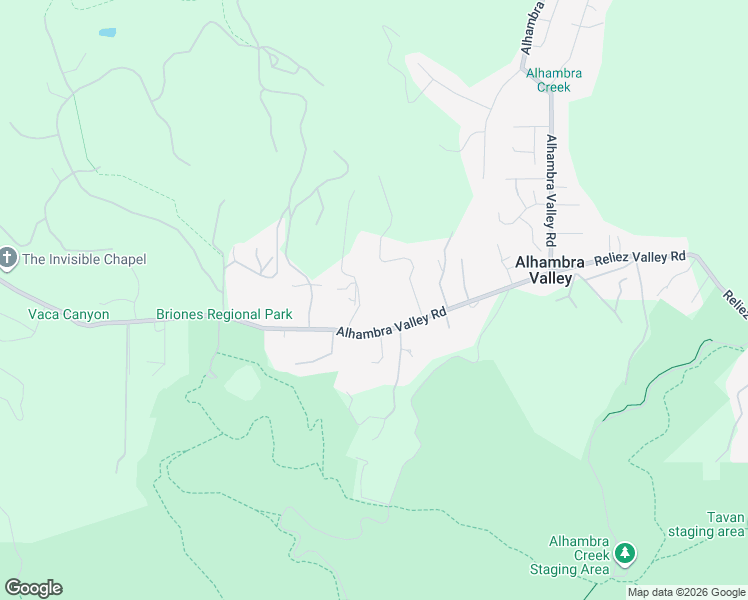 map of restaurants, bars, coffee shops, grocery stores, and more near 5278 Alhambra Valley Road in Martinez