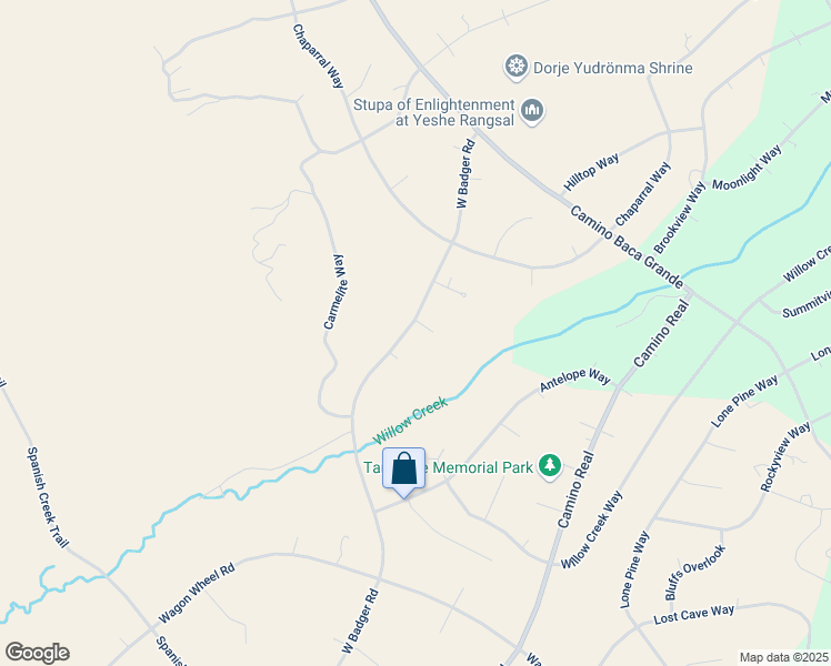 map of restaurants, bars, coffee shops, grocery stores, and more near 1467 West Badger Road in Crestone