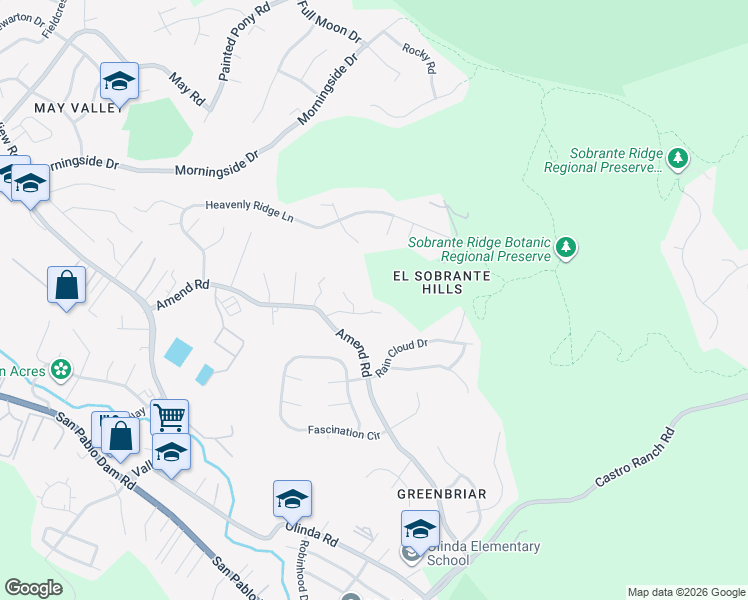 map of restaurants, bars, coffee shops, grocery stores, and more near 165 Travalini Court in Richmond