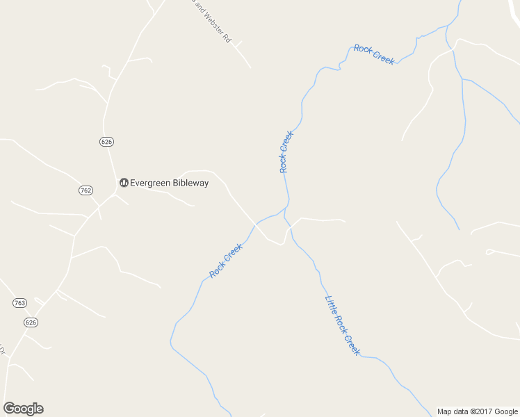 map of restaurants, bars, coffee shops, grocery stores, and more near 1658 Evergreen Road in Louisa