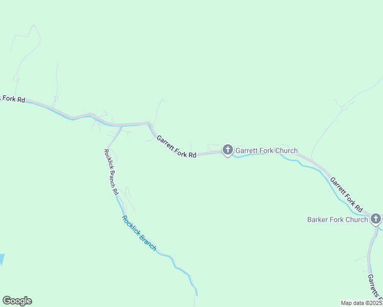 map of restaurants, bars, coffee shops, grocery stores, and more near 2605 Garrett Fork Road in Chapmanville