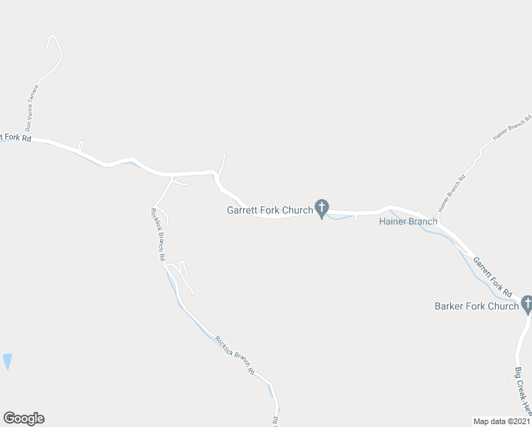 map of restaurants, bars, coffee shops, grocery stores, and more near 2605 Garrett Fork Road in Chapmanville