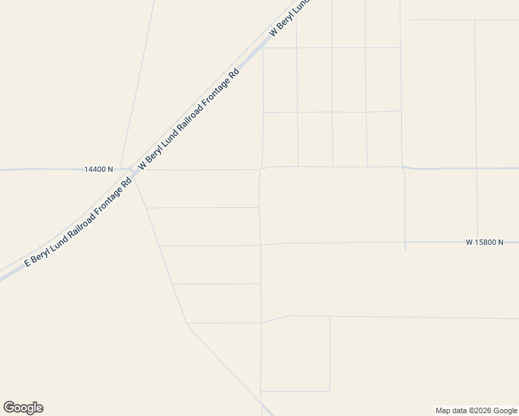 map of restaurants, bars, coffee shops, grocery stores, and more near 16225 North 18900 West in Beryl