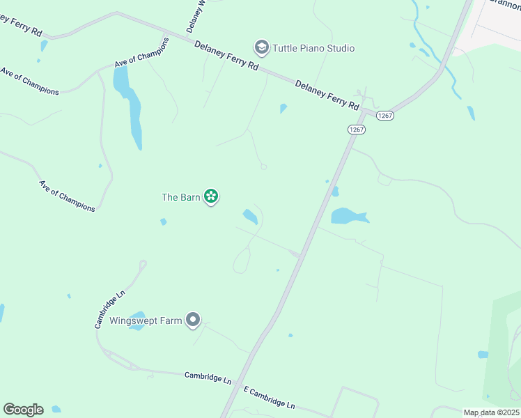 map of restaurants, bars, coffee shops, grocery stores, and more near 2 Olde Village Drive in Nicholasville