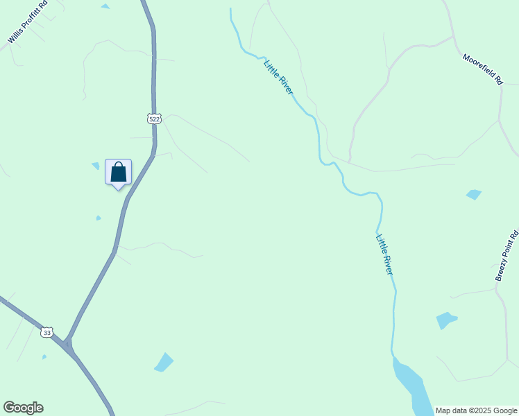 map of restaurants, bars, coffee shops, grocery stores, and more near 394 Ebenezer Road in Mineral