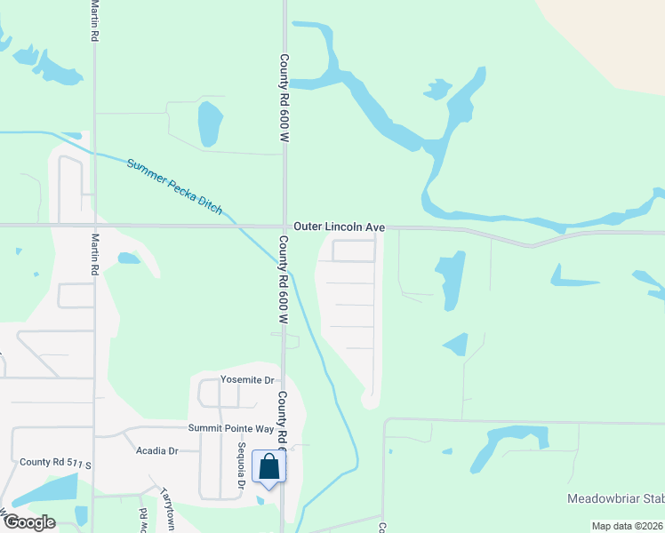 map of restaurants, bars, coffee shops, grocery stores, and more near 6360 Bryanna Court in Newburgh