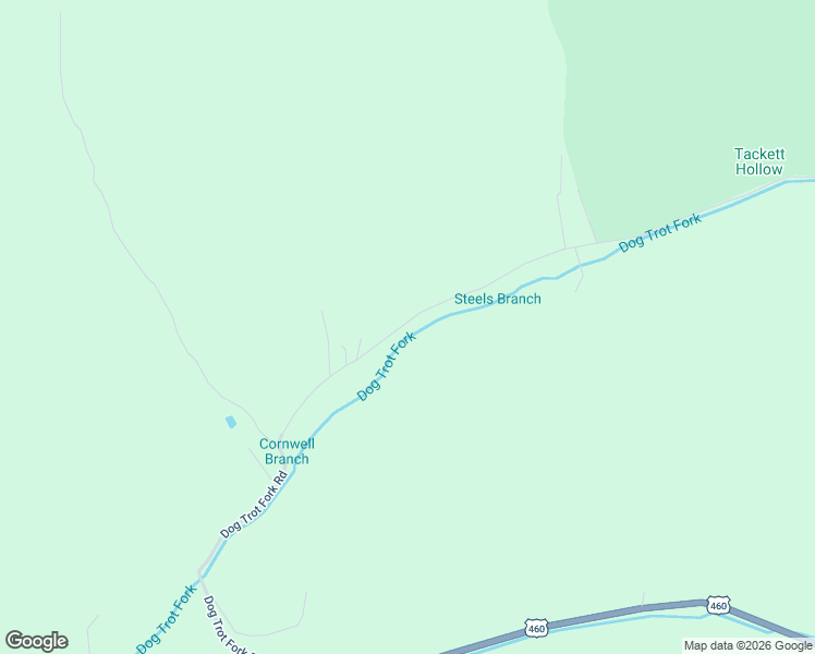 map of restaurants, bars, coffee shops, grocery stores, and more near Dog Trot Fork Road in Frenchburg