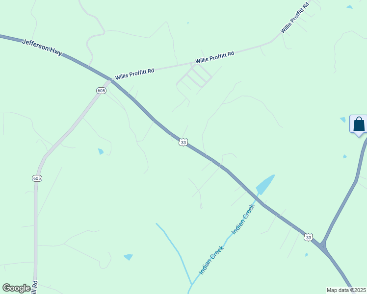 map of restaurants, bars, coffee shops, grocery stores, and more near 4990 Jefferson Hwy in Louisa