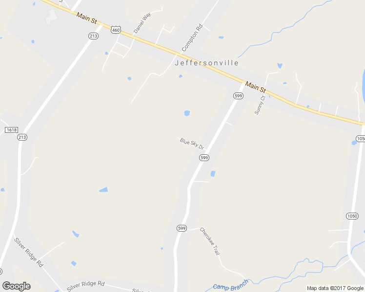 map of restaurants, bars, coffee shops, grocery stores, and more near 143 Blue Sky Drive in Jeffersonville