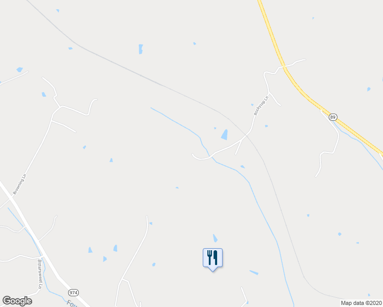 map of restaurants, bars, coffee shops, grocery stores, and more near 899 Rockytop Lane in Winchester