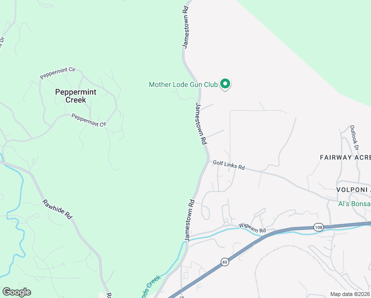 map of restaurants, bars, coffee shops, grocery stores, and more near in Jamestown