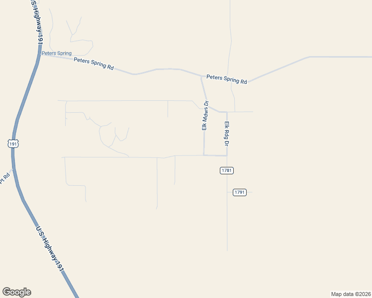 map of restaurants, bars, coffee shops, grocery stores, and more near 684 Blue Mountain Ridge in Monticello