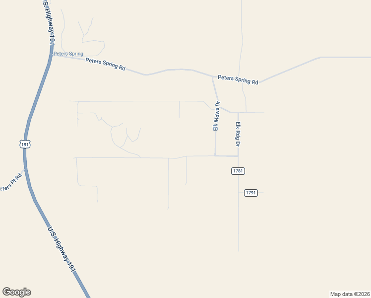 map of restaurants, bars, coffee shops, grocery stores, and more near 684 Blue Mountain Ridge in Monticello