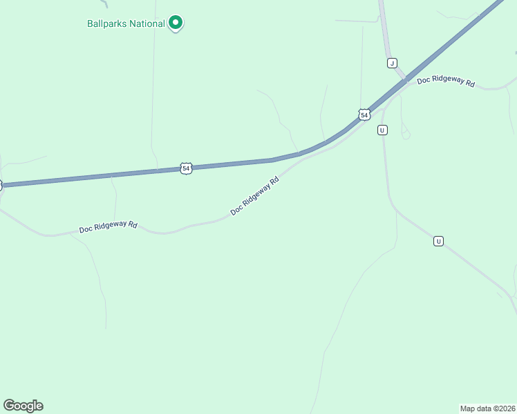 map of restaurants, bars, coffee shops, grocery stores, and more near Doc Ridgeway Drive in Macks Creek