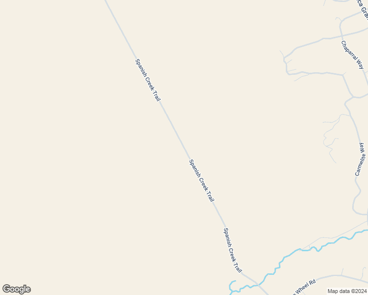 map of restaurants, bars, coffee shops, grocery stores, and more near Spanish Creek Trail in Moffat