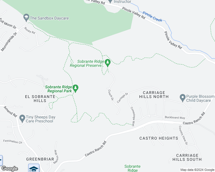 map of restaurants, bars, coffee shops, grocery stores, and more near 107 Coach Court in Richmond