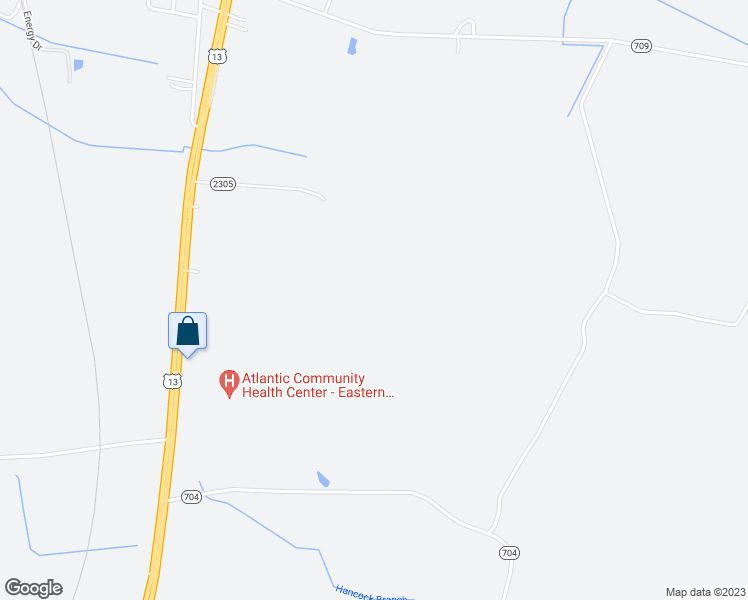 map of restaurants, bars, coffee shops, grocery stores, and more near in New Church