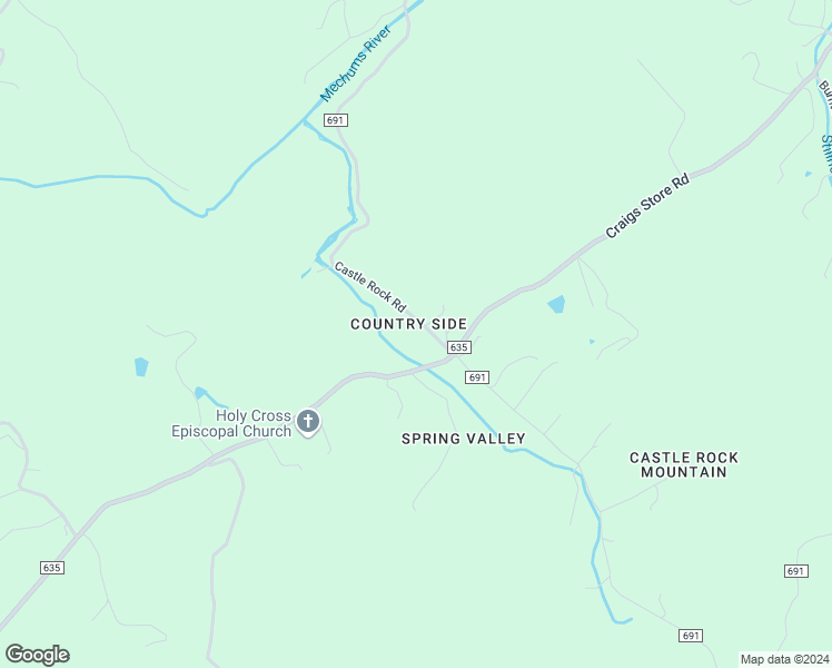 map of restaurants, bars, coffee shops, grocery stores, and more near 2424 Castle Rock Road in Afton