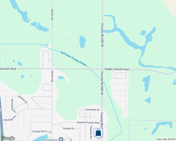 map of restaurants, bars, coffee shops, grocery stores, and more near 6133 Lincoln Avenue in Newburgh