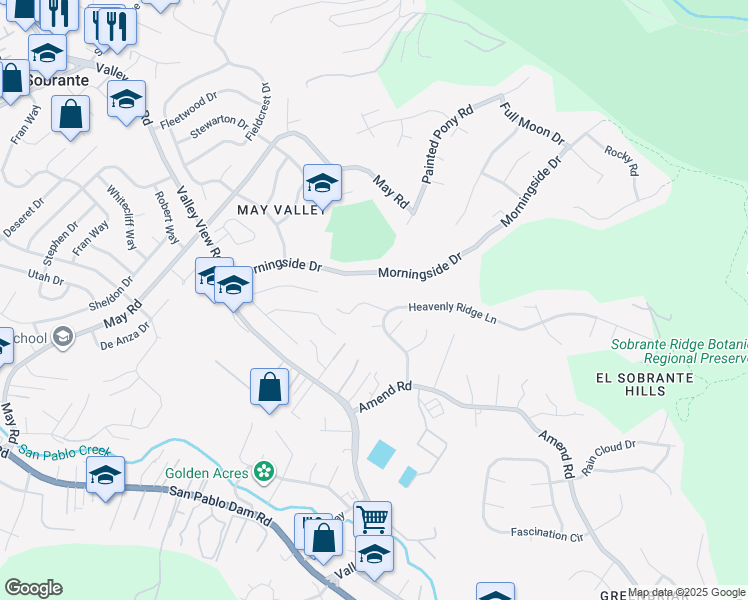 map of restaurants, bars, coffee shops, grocery stores, and more near 115 Mitey Mite Lane in Richmond