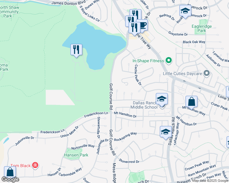 map of restaurants, bars, coffee shops, grocery stores, and more near 4721 Torreys Peak Court in Antioch