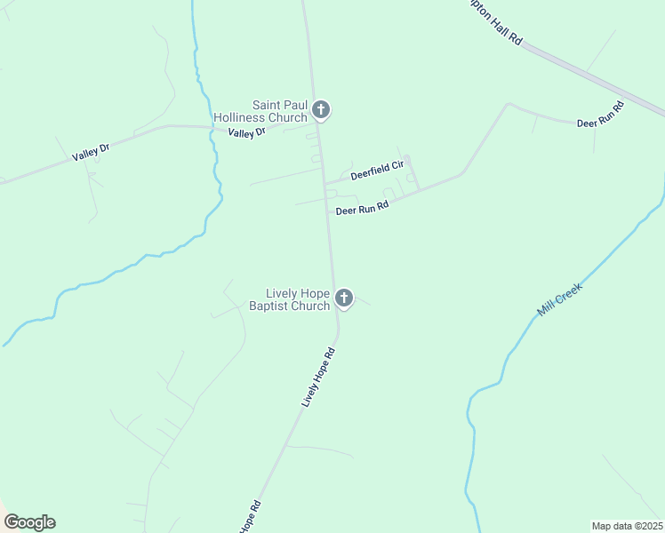 map of restaurants, bars, coffee shops, grocery stores, and more near Lively Hope Road in Callao