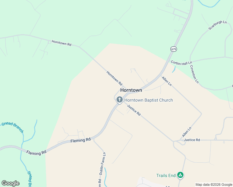 map of restaurants, bars, coffee shops, grocery stores, and more near Pettit Lane in Horntown