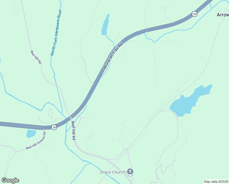 map of restaurants, bars, coffee shops, grocery stores, and more near 2246 Farm Vista Road in Charlottesville