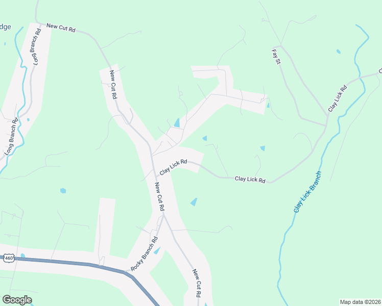 map of restaurants, bars, coffee shops, grocery stores, and more near 50 Clay Lick Road in Jeffersonville