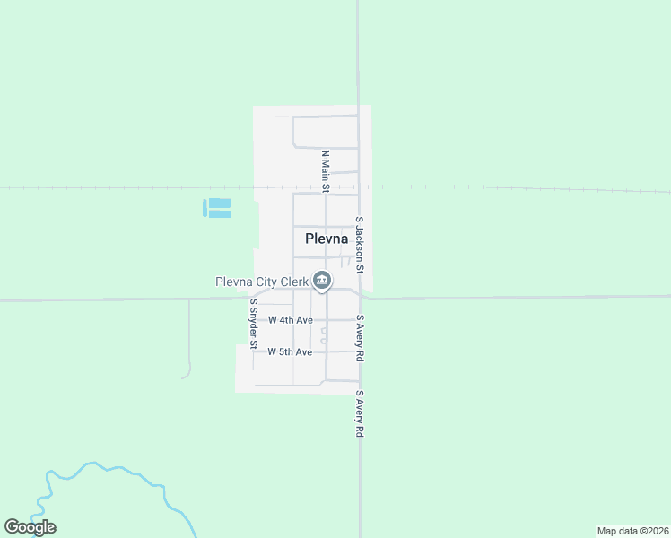 map of restaurants, bars, coffee shops, grocery stores, and more near 3 South Main Street in Plevna