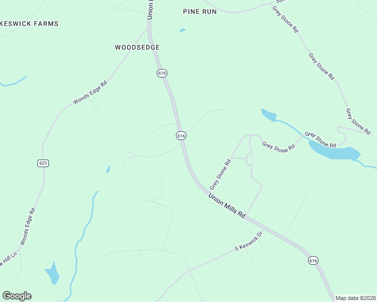 map of restaurants, bars, coffee shops, grocery stores, and more near 95-369 Union Mills Road in Fluvanna