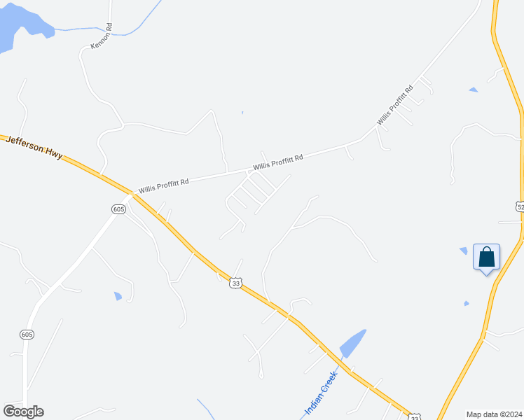 map of restaurants, bars, coffee shops, grocery stores, and more near 40 Russell Avenue in Mineral