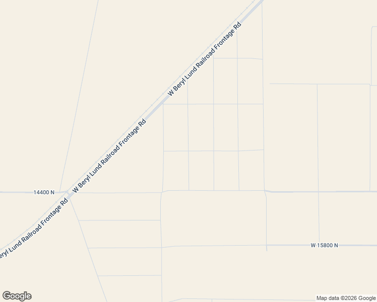 map of restaurants, bars, coffee shops, grocery stores, and more near North 18800 West in Iron County